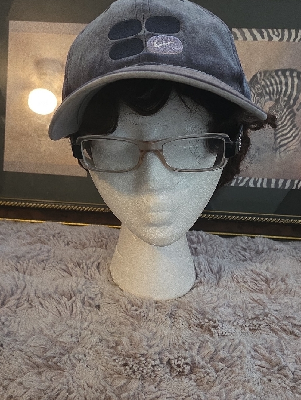 Nike Men’s Slate Gray Baseball Cap with Subtle Swoosh